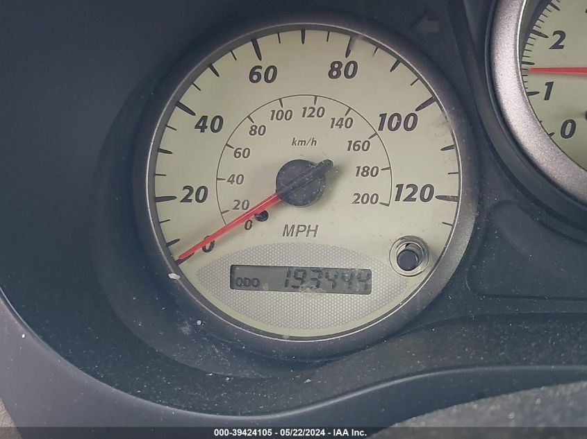 2001 Toyota Rav4 VIN: JTEHH20VX10078558 Lot: 39424105