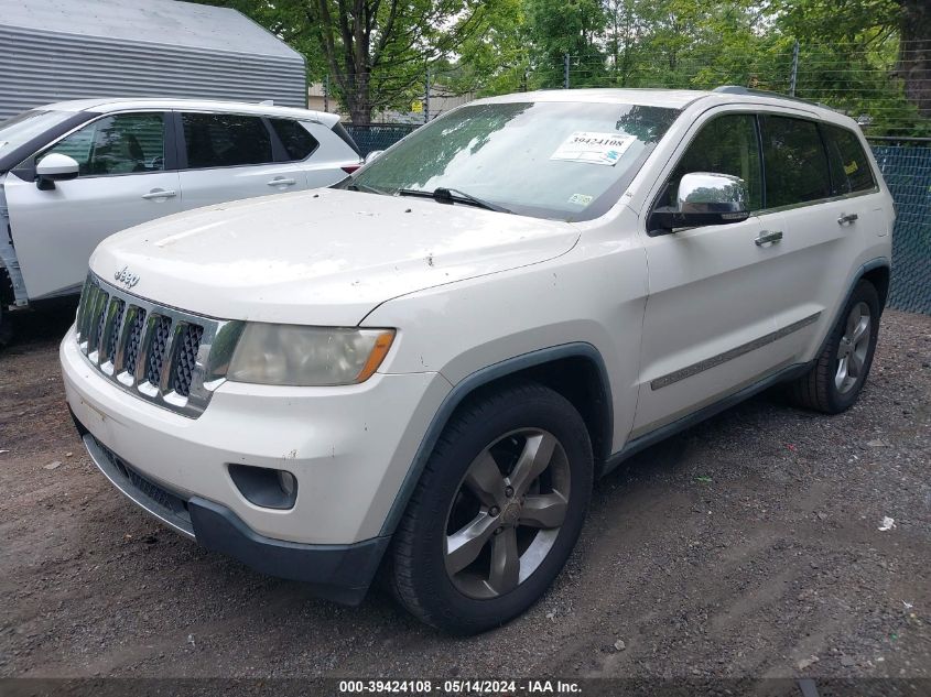 2011 Jeep Grand Cherokee Overland VIN: 1J4RR6GG3BC656322 Lot: 39424108