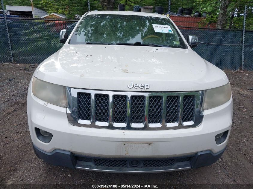 2011 Jeep Grand Cherokee Overland VIN: 1J4RR6GG3BC656322 Lot: 39424108