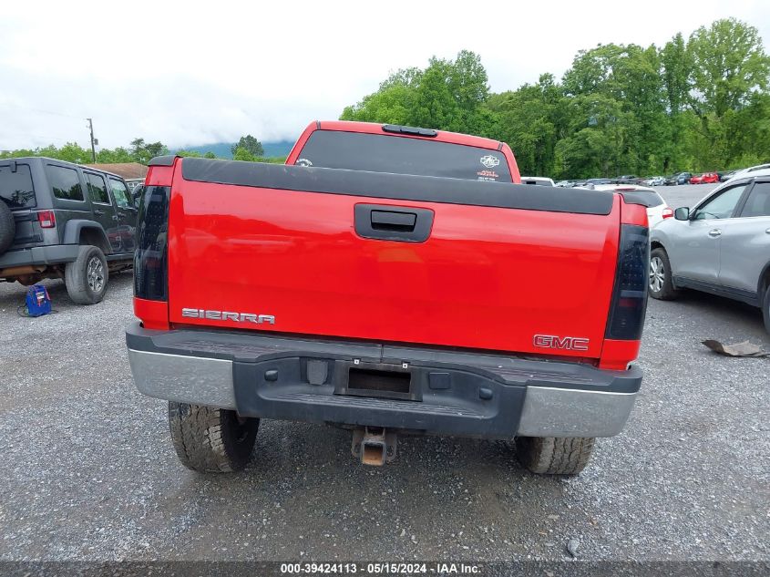 2009 GMC Sierra 2500Hd Work Truck VIN: 1GTHK49619E162344 Lot: 39424113