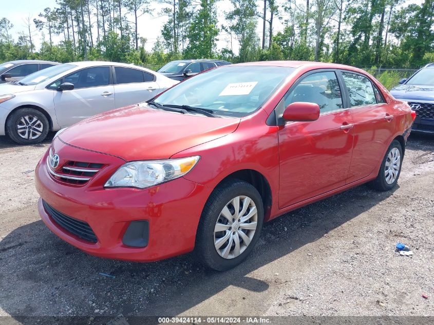 2013 Toyota Corolla Le VIN: 5YFBU4EE8DP092009 Lot: 39424114