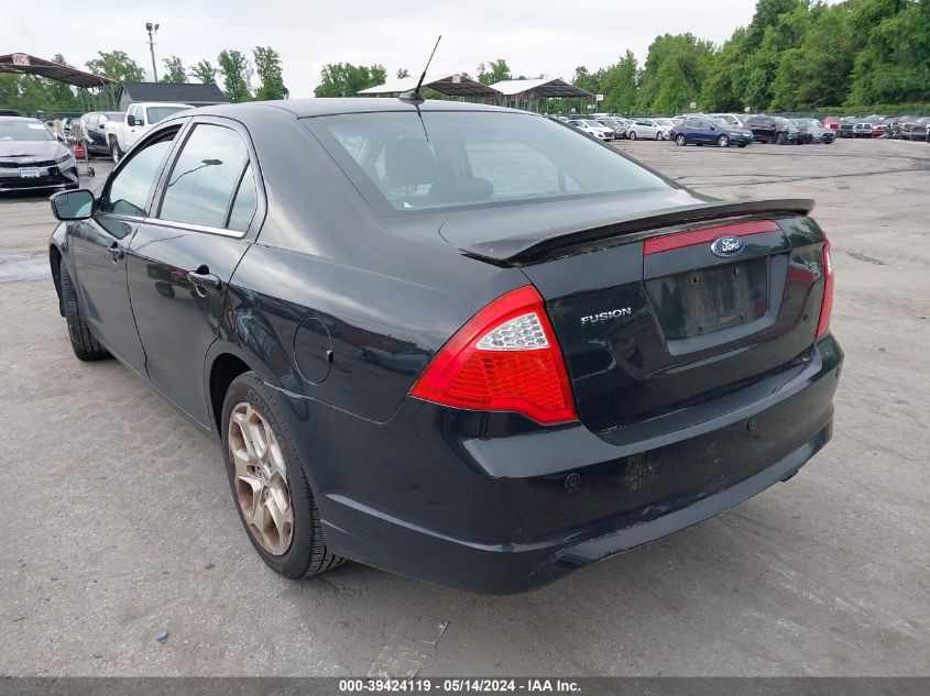 2011 Ford Fusion Se VIN: 3FAHP0HA1BR301428 Lot: 39424119