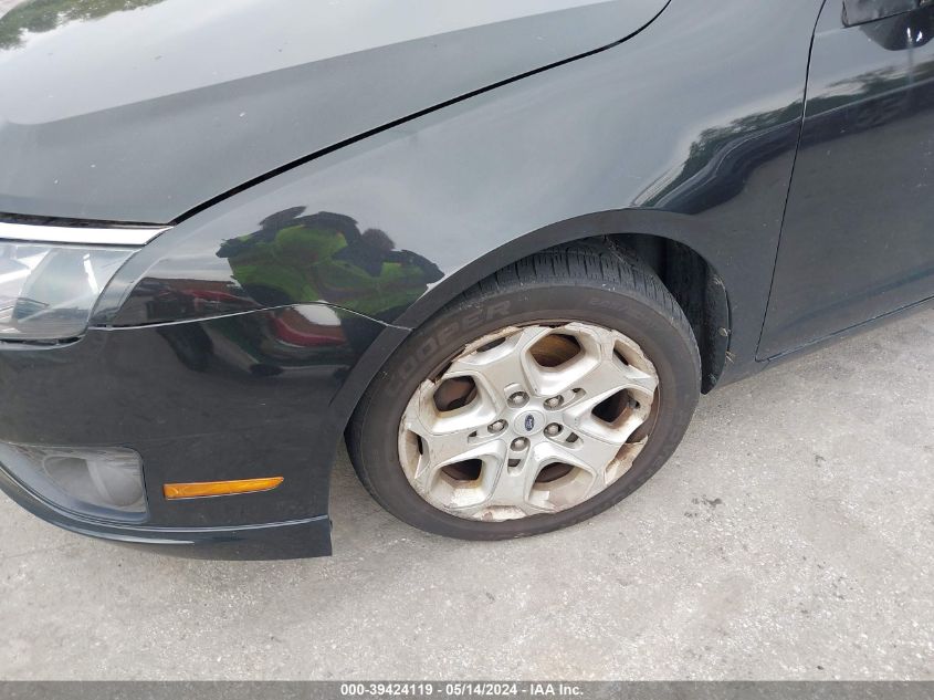 2011 Ford Fusion Se VIN: 3FAHP0HA1BR301428 Lot: 39424119