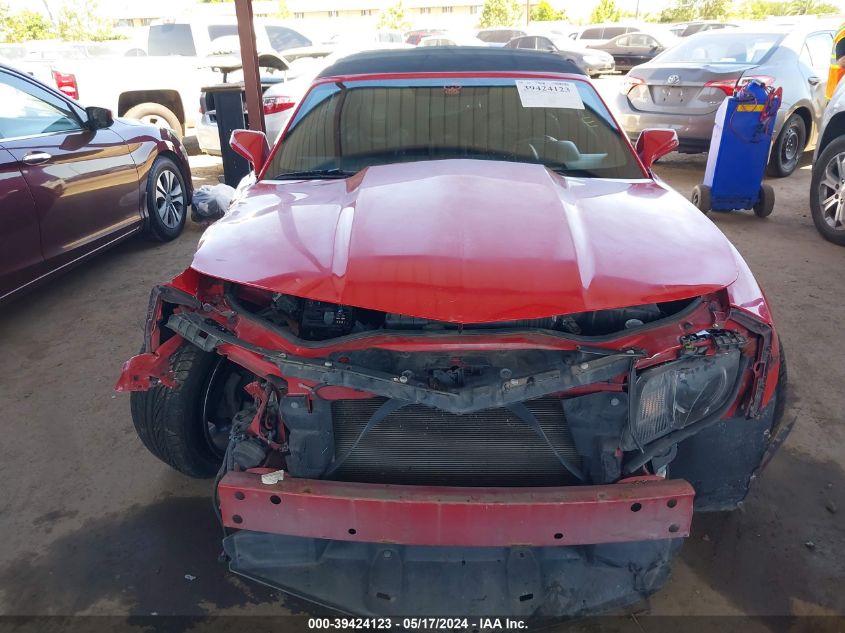 2012 Chevrolet Camaro 2Ss VIN: 2G1FK3DJ6C9107114 Lot: 39424123