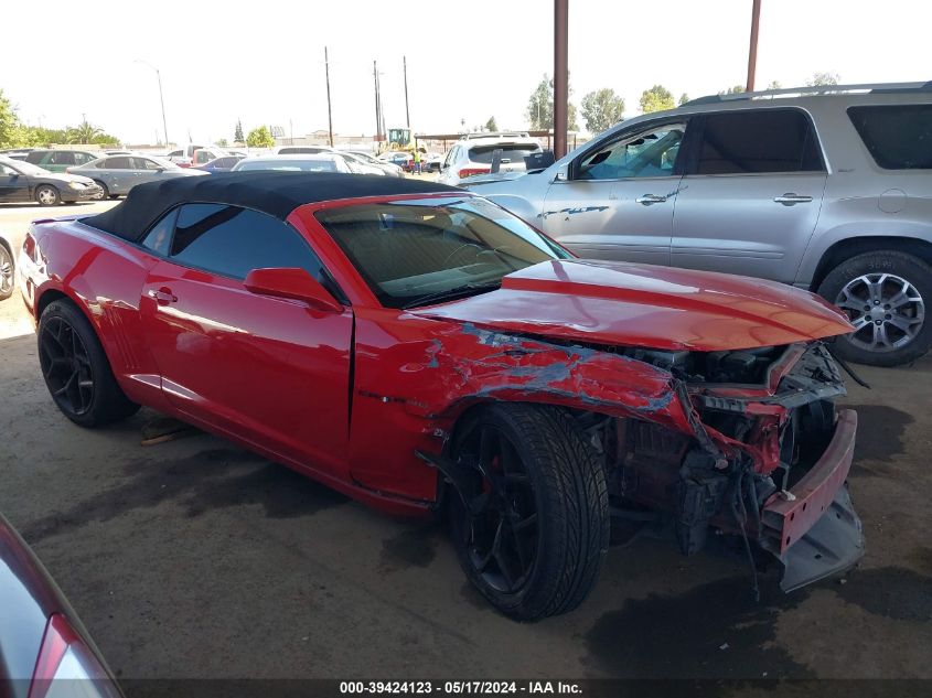 2012 Chevrolet Camaro 2Ss VIN: 2G1FK3DJ6C9107114 Lot: 39424123