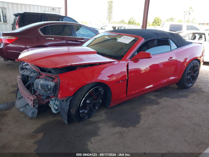 2012 Chevrolet Camaro 2Ss VIN: 2G1FK3DJ6C9107114 Lot: 39424123