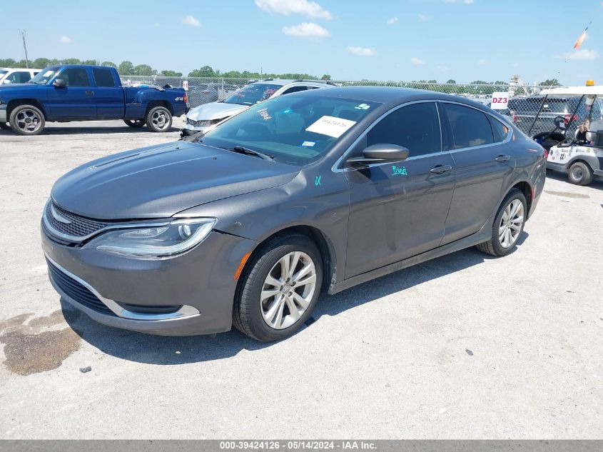 2016 Chrysler 200 Limited VIN: 1C3CCCAB5GN129178 Lot: 39424126