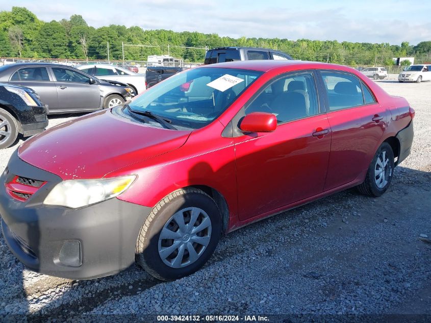 2011 Toyota Corolla Le VIN: 2T1BU4EE0BC592582 Lot: 39424132