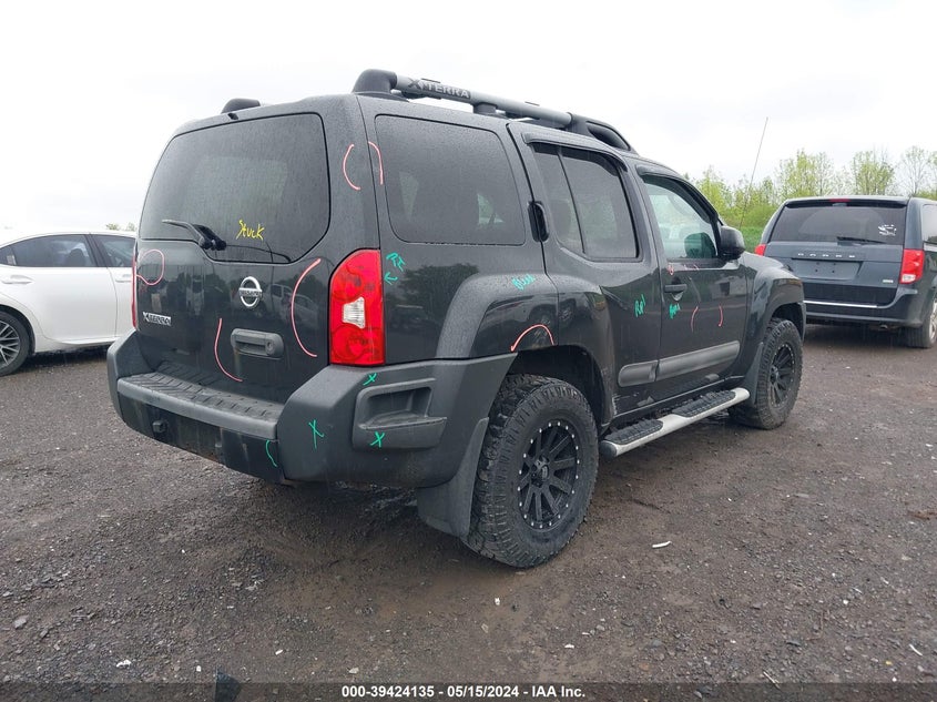 2012 Nissan Xterra Off Road/S/Se VIN: 5N1AN0NW1CC517681 Lot: 39424135