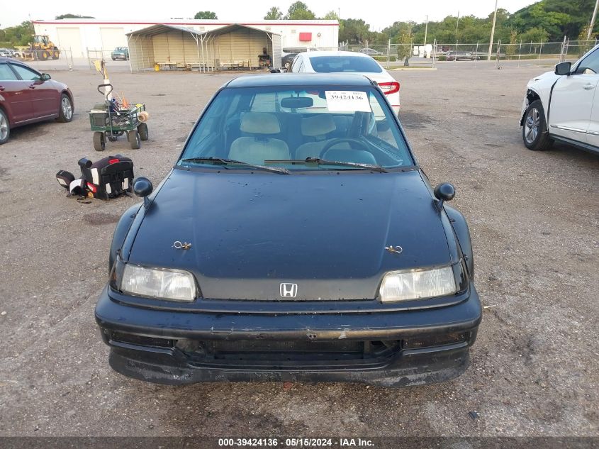 1991 Honda Civic VIN: 2HGED6343MH521194 Lot: 39424136