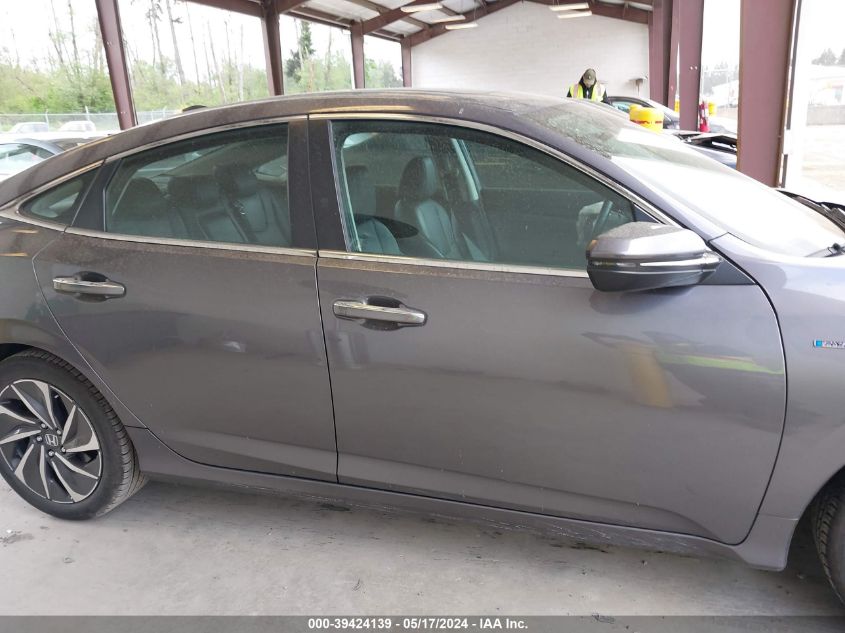 2021 Honda Insight Touring VIN: 019XZE4F95ME03141 Lot: 39424139