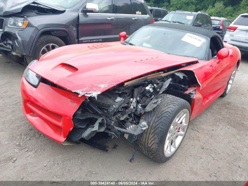 2005 Dodge Viper Srt10 VIN: 1B3JZ65Z85V500150 Lot: 39424140