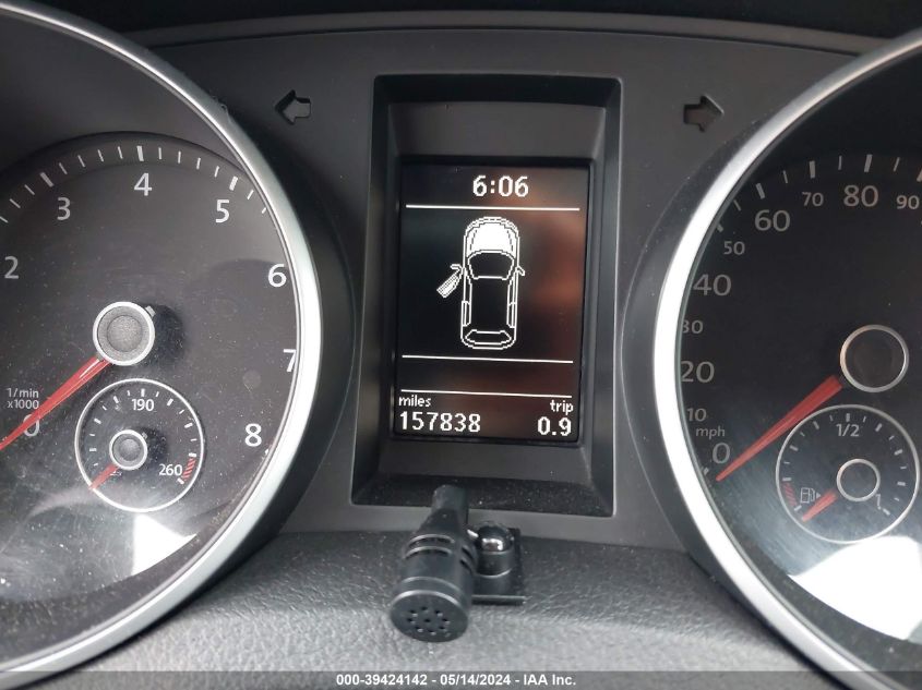 2012 Volkswagen Gti VIN: WVWHD7AJ4CW054765 Lot: 39424142