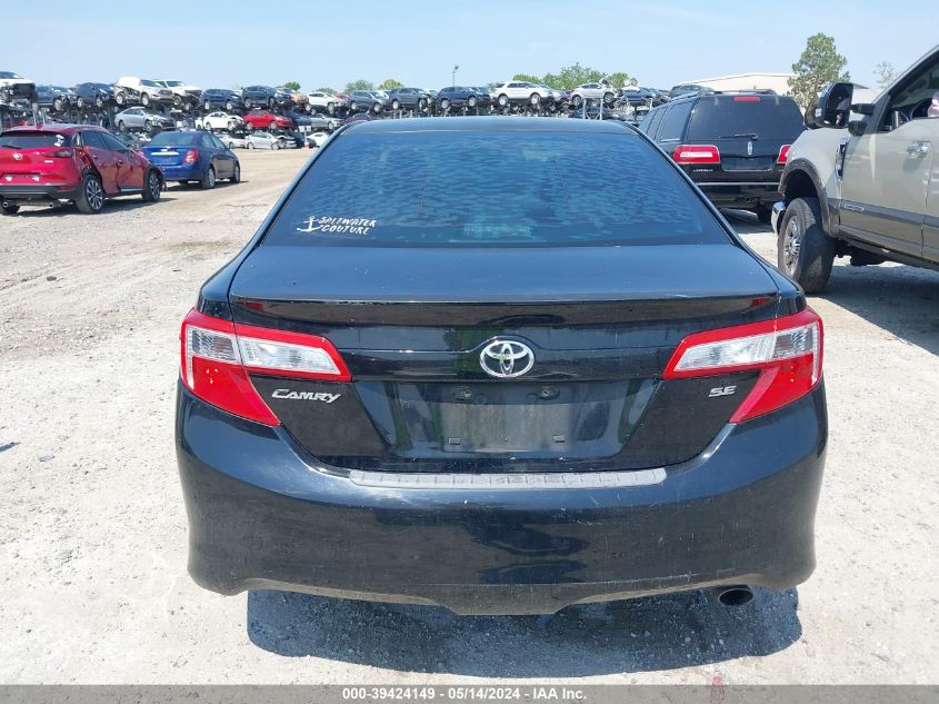 2012 Toyota Camry Se VIN: 4T1BF1FK6CU088017 Lot: 39424149