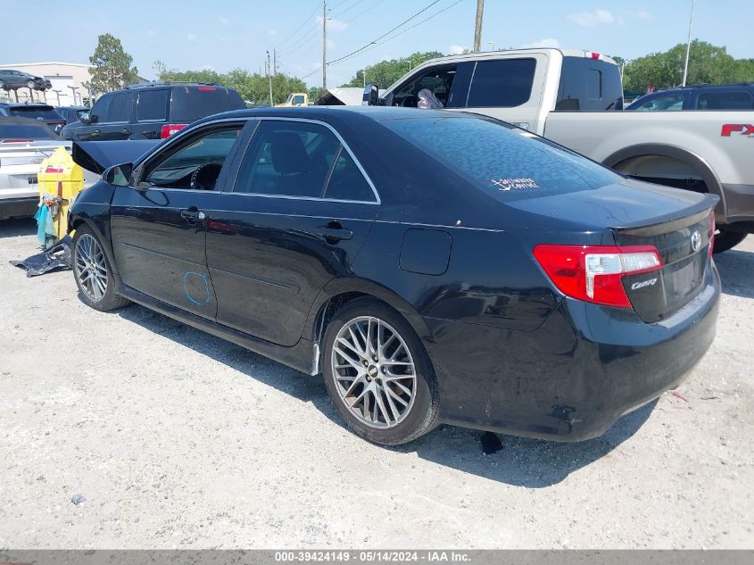 2012 Toyota Camry Se VIN: 4T1BF1FK6CU088017 Lot: 39424149