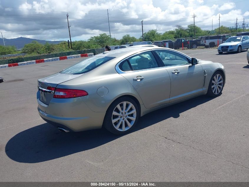 2011 Jaguar Xf Premium VIN: SAJWA0GBXBLS01292 Lot: 39424150