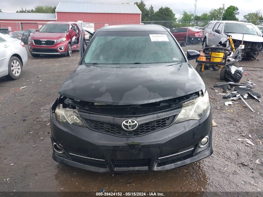 2014 Toyota Camry Se VIN: 4T1BF1FK3EU332905 Lot: 39424152