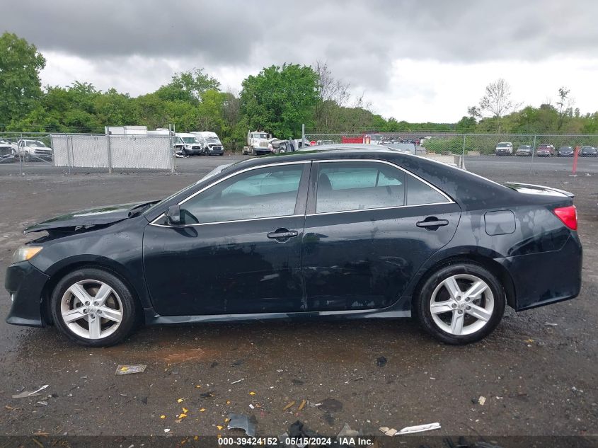 2014 Toyota Camry Se VIN: 4T1BF1FK3EU332905 Lot: 39424152