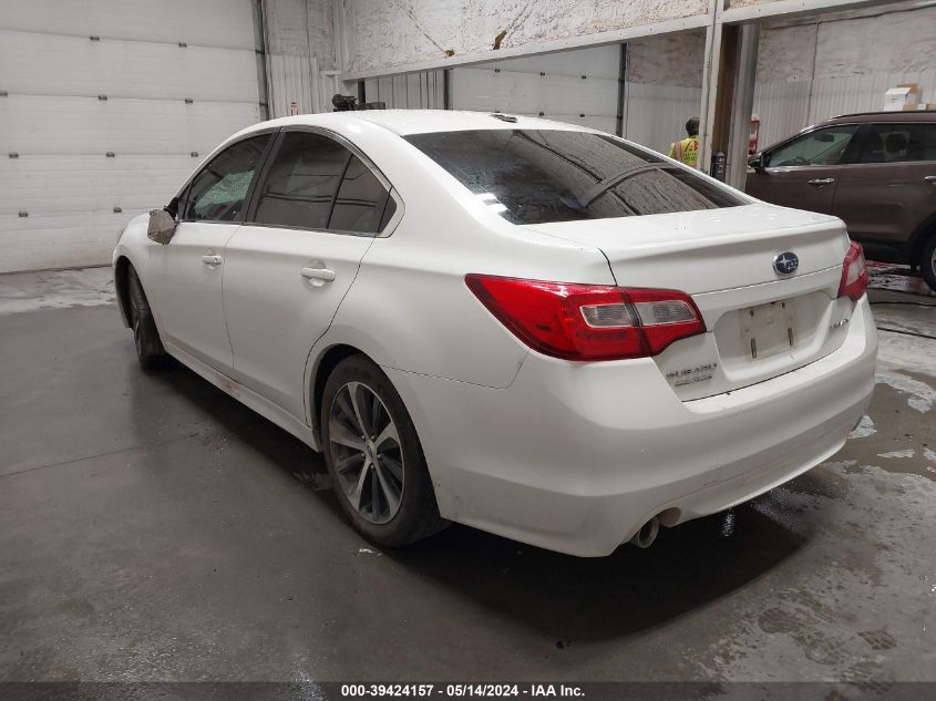 2016 Subaru Legacy 2.5I Limited VIN: 4S3BNBL64G3026213 Lot: 39424157