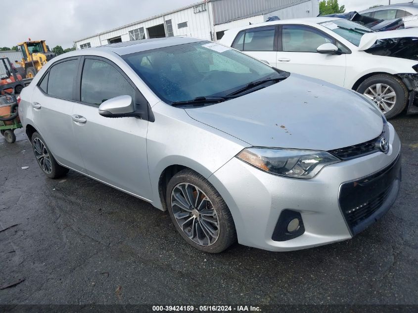 2016 Toyota Corolla S Premium VIN: 2T1BURHE8GC694079 Lot: 39424159