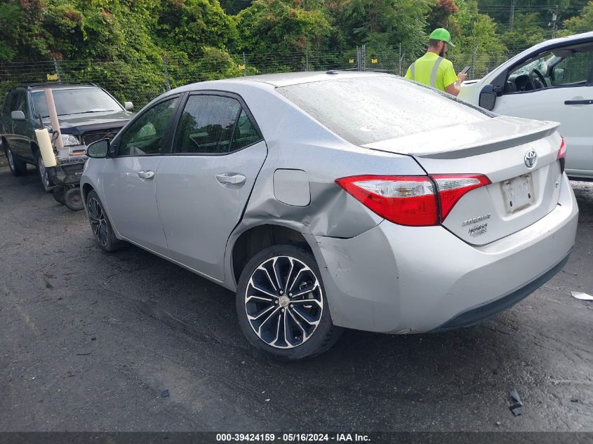 2016 Toyota Corolla S Premium VIN: 2T1BURHE8GC694079 Lot: 39424159