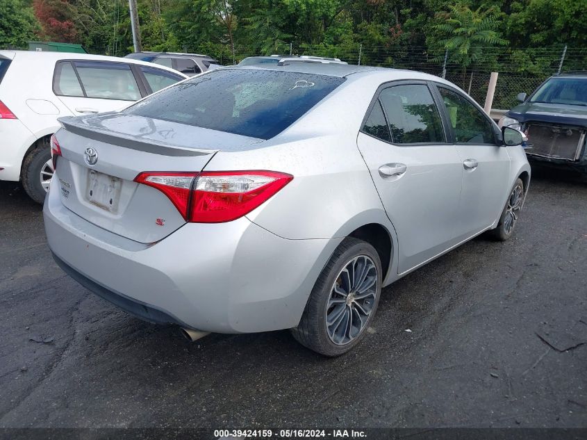 2016 Toyota Corolla S Premium VIN: 2T1BURHE8GC694079 Lot: 39424159