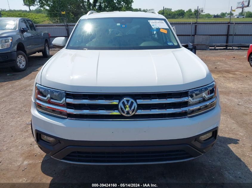 2019 Volkswagen Atlas 3.6L V6 Se W/Technology VIN: 1V2UR2CA9KC547694 Lot: 39424160