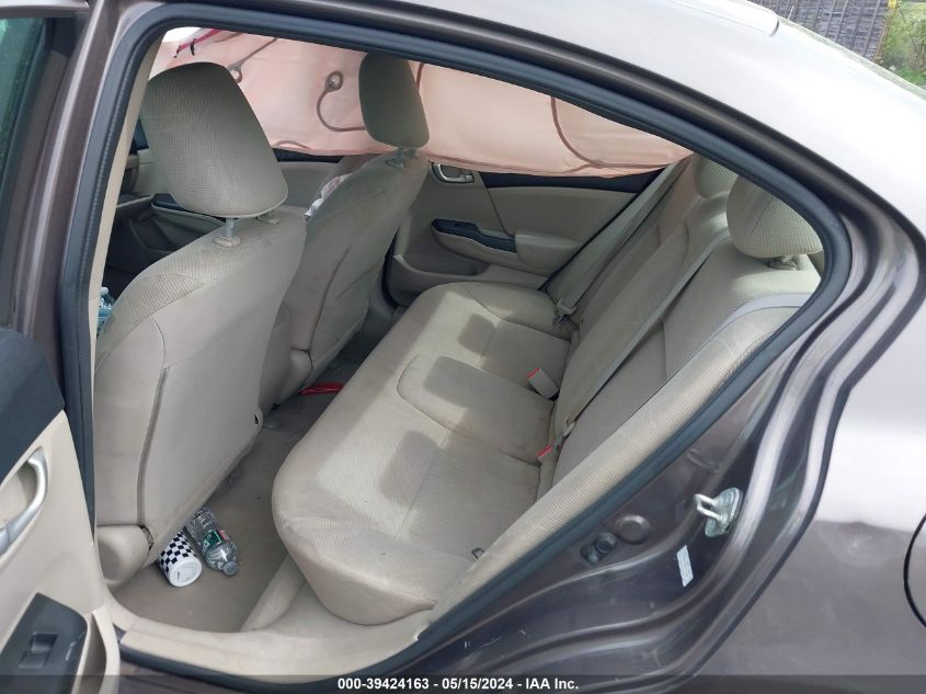 2012 Honda Civic Lx VIN: 2HGFB2F53CH519340 Lot: 39424163