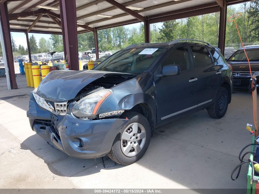 2014 Nissan Rogue Select S VIN: JN8AS5MVXEW720898 Lot: 39424172