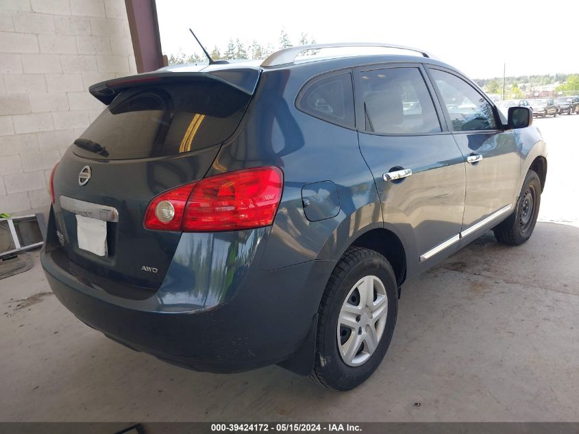 2014 Nissan Rogue Select S VIN: JN8AS5MVXEW720898 Lot: 39424172