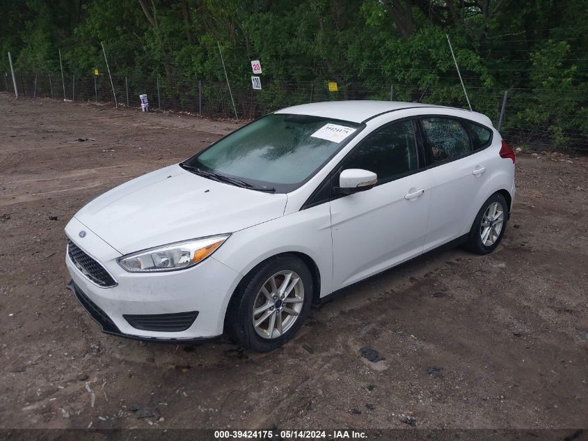 2015 Ford Focus Se VIN: 1FADP3K25FL217831 Lot: 39424175