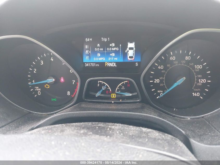 2015 Ford Focus Se VIN: 1FADP3K25FL217831 Lot: 39424175