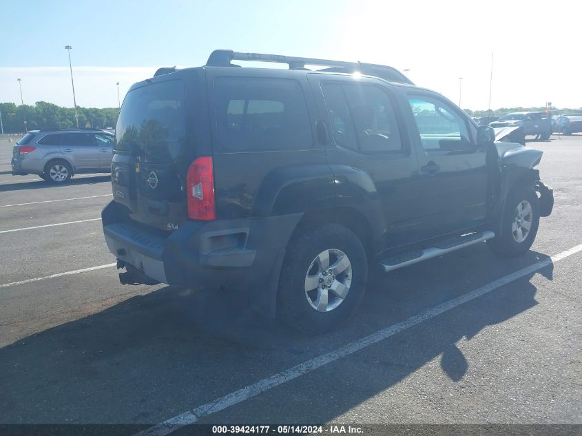 2010 Nissan Xterra S VIN: 5N1AN0NW2AC521784 Lot: 39424177