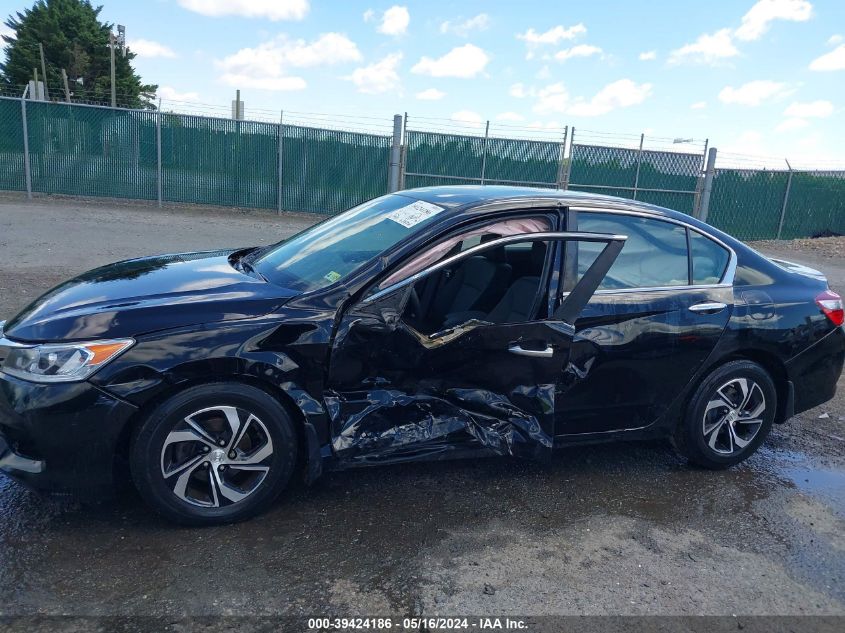 2017 Honda Accord Lx VIN: 1HGCR2F38HA053732 Lot: 39424186