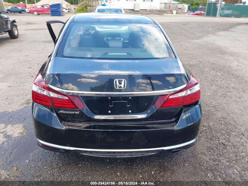 2017 Honda Accord Lx VIN: 1HGCR2F38HA053732 Lot: 39424186