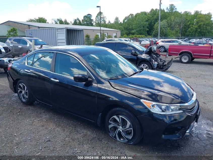 2017 Honda Accord Lx VIN: 1HGCR2F38HA053732 Lot: 39424186