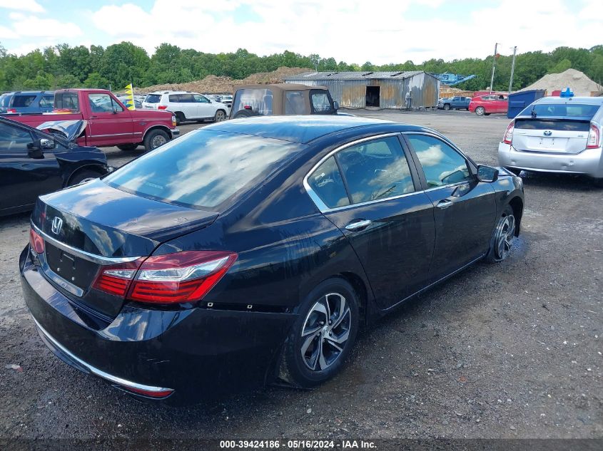 2017 Honda Accord Lx VIN: 1HGCR2F38HA053732 Lot: 39424186