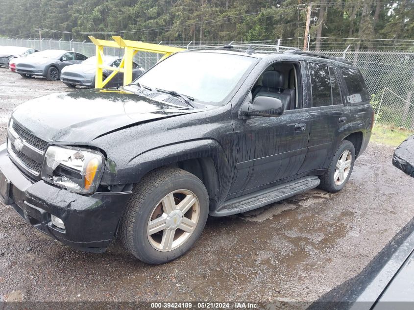 2008 Chevrolet Trailblazer Lt VIN: 1GNDT13S822045330 Lot: 39424189