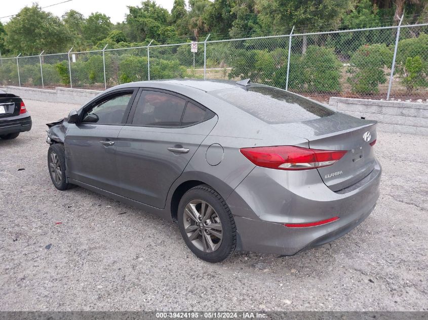 2018 Hyundai Elantra Sel VIN: 5NPD84LF7JH383859 Lot: 39424195