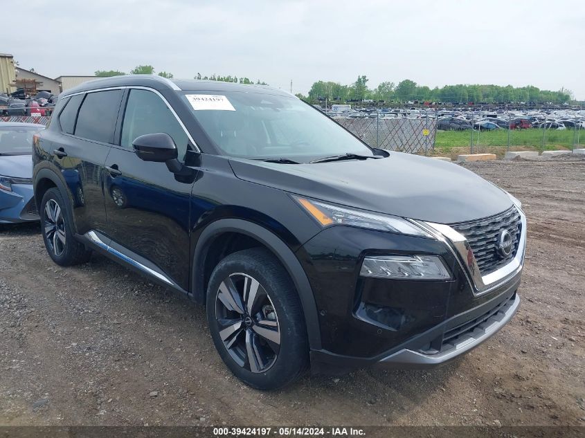 2023 Nissan Rogue Sl Intelligent Awd VIN: 5N1BT3CB8PC791767 Lot: 39424197