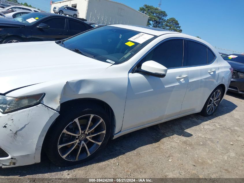 2015 Acura Tlx V6 Tech VIN: 19UUB2F56FA021661 Lot: 39424208