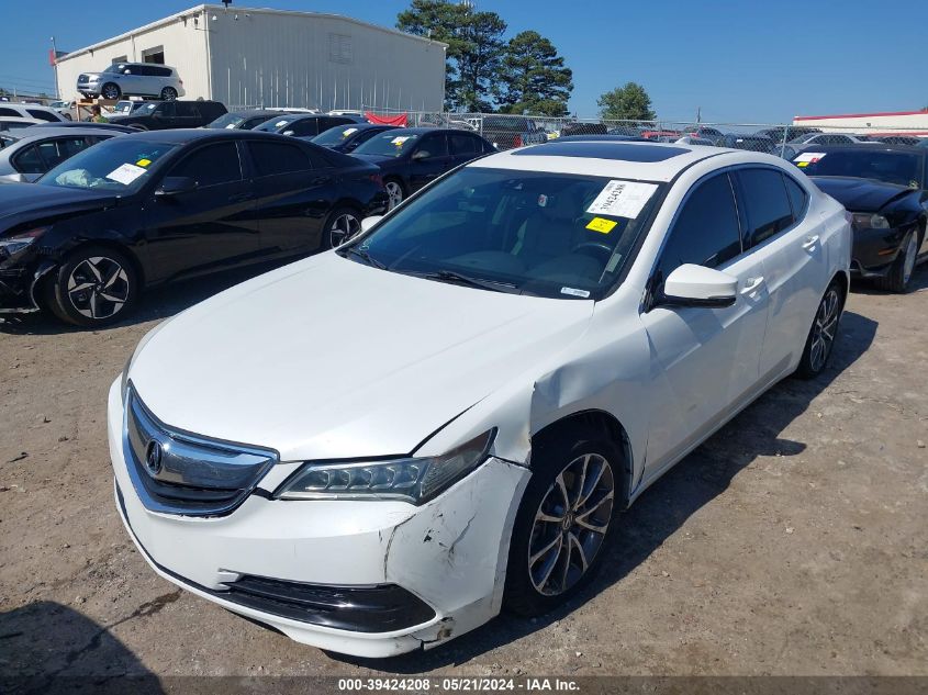 2015 Acura Tlx V6 Tech VIN: 19UUB2F56FA021661 Lot: 39424208