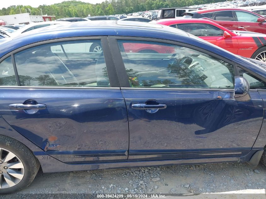 2009 Honda Civic Ex VIN: 19XFA16859E002762 Lot: 39424209