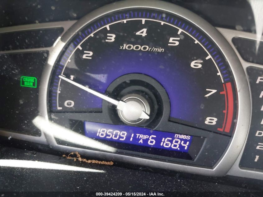 2009 Honda Civic Ex VIN: 19XFA16859E002762 Lot: 39424209