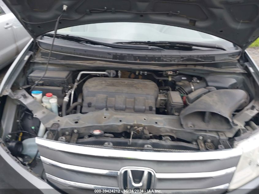 2011 Honda Odyssey Ex-L VIN: 5FNRL5H62BB001952 Lot: 39424212