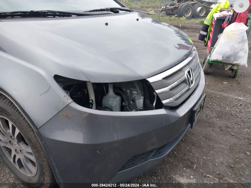 2011 Honda Odyssey Ex-L VIN: 5FNRL5H62BB001952 Lot: 39424212