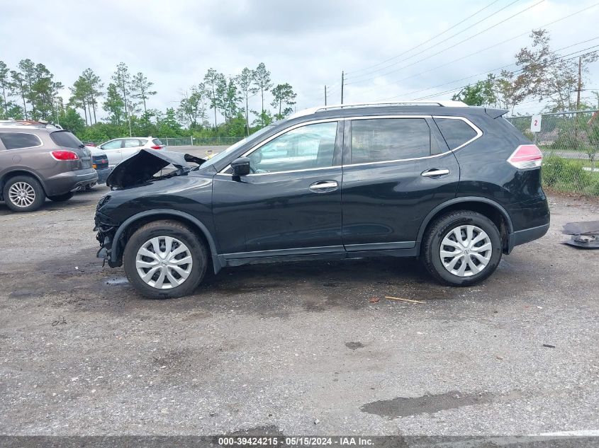 2016 Nissan Rogue S VIN: KNMAT2MT3GP662443 Lot: 39424215