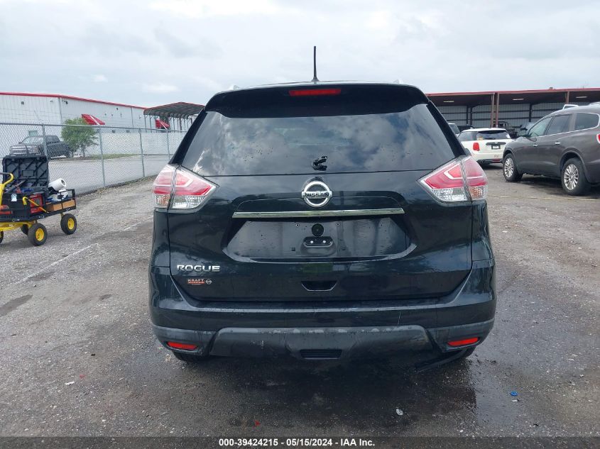 2016 Nissan Rogue S VIN: KNMAT2MT3GP662443 Lot: 39424215