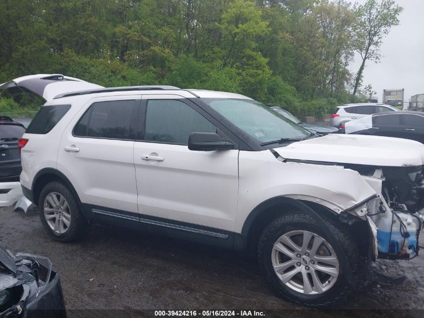 2019 Ford Explorer Xlt VIN: 1FM5K8D88KGA01563 Lot: 39424216