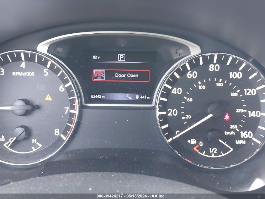 2017 Nissan Altima 2.5/2.5 S/2.5 Sl/2.5 Sr/2.5 Sv VIN: 1N4AL3AP5HC121194 Lot: 39424217